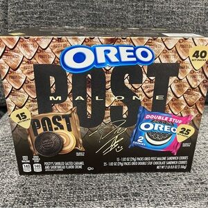 Post Malone Oreo cookies box posty co limited edition sealed